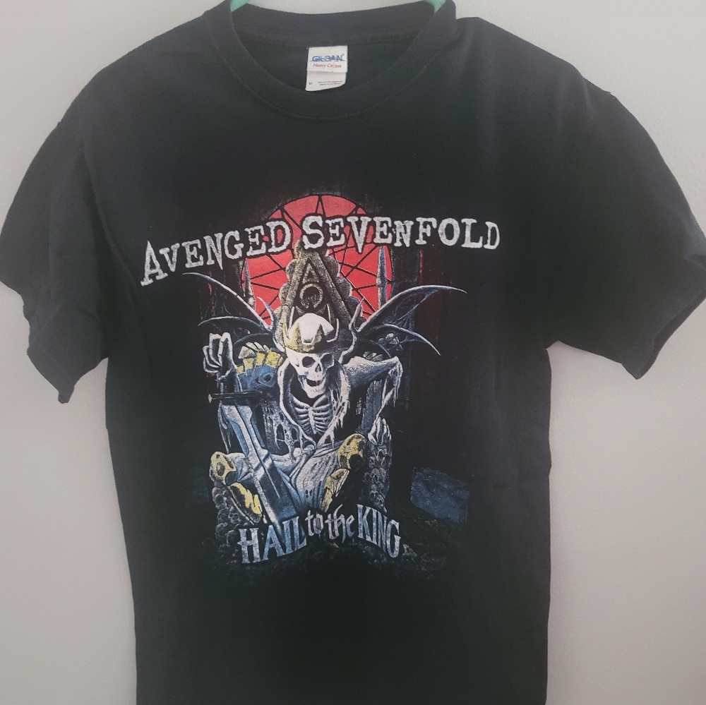 Mens SzM Avenged Sevenfold tour shirt